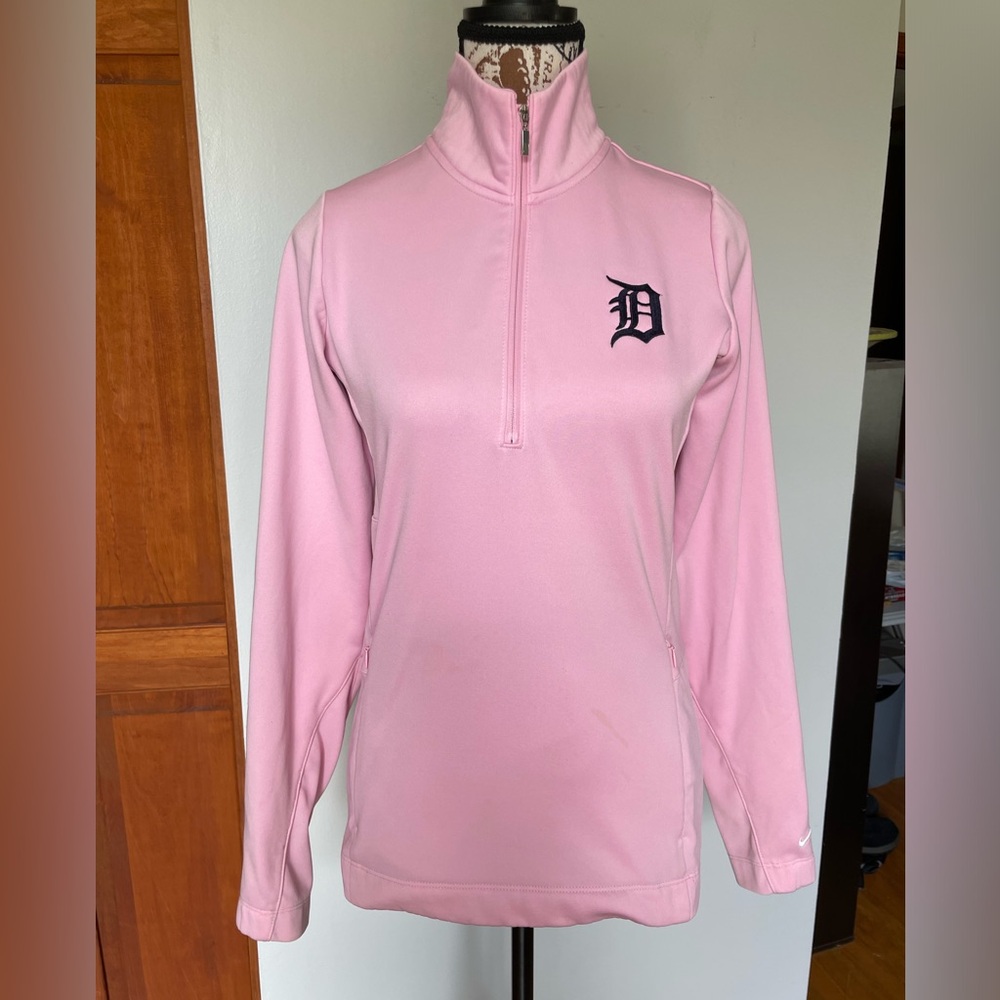 “Detroit Tigers" Nike Golf Pullover, Size S